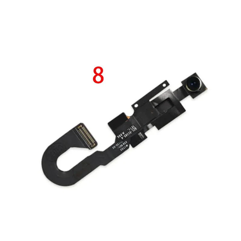 Original Front Facing Facetime Small Camera Flex Cable with Light Proximity Sensor Microphone Assembly For iPhone 7 8 Plus