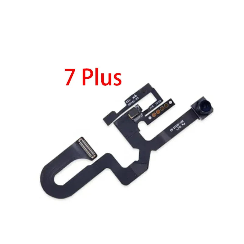 Original Front Facing Facetime Small Camera Flex Cable with Light Proximity Sensor Microphone Assembly For iPhone 7 8 Plus