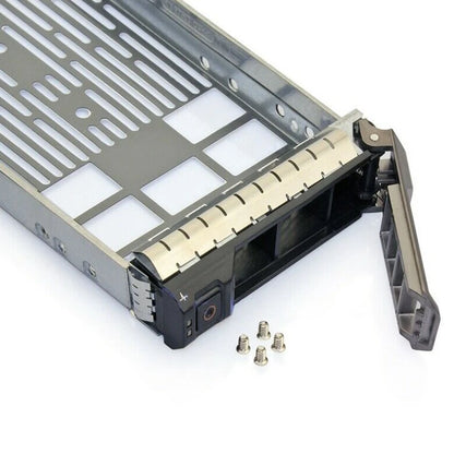 3.5 Inch Hard Drive Caddy Tray for Dell PowerEdge Servers - with 2.5 Inch HDD Adapter NVMe SSD SAS SATA Bracket