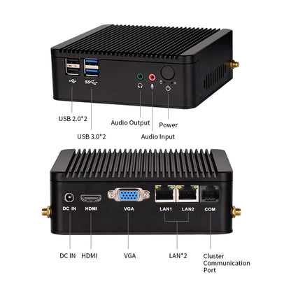 New Product Inrico PLS-2000 mini private server support radio Group & Individual Voice Call desktop server